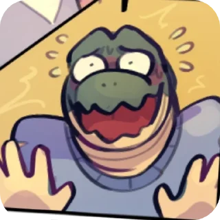 😳-More Duncan & Eddie, Telegram Sticker