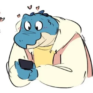 ❤-More Duncan & Eddie, Telegram Sticker