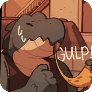 😖-More Duncan & Eddie, Telegram Sticker