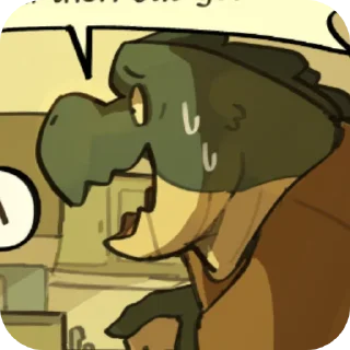 😳-More Duncan & Eddie, Telegram Sticker