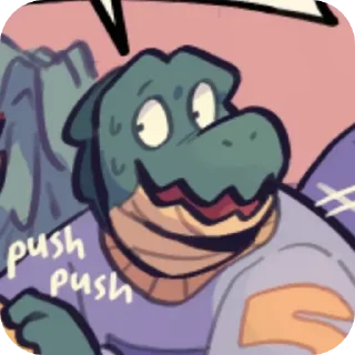 😨-More Duncan & Eddie, Telegram Sticker