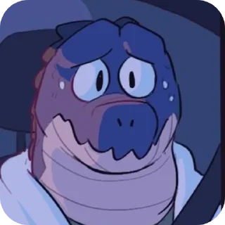 😕-More Duncan & Eddie, Telegram Sticker