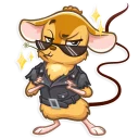 😎-Arno the Mouse, Telegram Sticker
