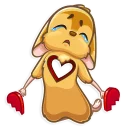 💔-Arno the Mouse, Telegram Sticker