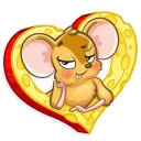 ❤-Arno the Mouse, Telegram Sticker