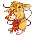 🤗-Arno the Mouse, Telegram Sticker
