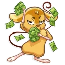 💸-Arno the Mouse, Telegram Sticker