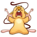 😩-Arno the Mouse, Telegram Sticker