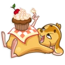 😋-Arno the Mouse, Telegram Sticker