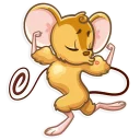 💪-Arno the Mouse, Telegram Sticker