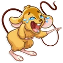 😂-Arno the Mouse, Telegram Sticker