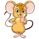 👍-Arno the Mouse, Telegram Sticker