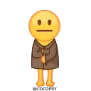 🍆-MR EMOJI 3- @MochaStickers, Telegram Sticker