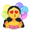 🥳-MR EMOJI 2- @MochaStickers, Telegram Sticker