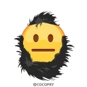 😐-MR EMOJI 2- @MochaStickers, Telegram Sticker