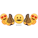 😐-MR EMOJI 2- @MochaStickers, Telegram Sticker