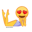 😍-MR EMOJI 2- @MochaStickers, Telegram Sticker