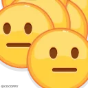 😐-MR EMOJI 2- @MochaStickers, Telegram Sticker