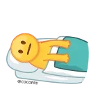 😴-MR EMOJI 2- @MochaStickers, Telegram Sticker