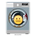 😐-MR EMOJI 2- @MochaStickers, Telegram Sticker