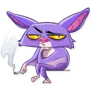 😒-Mr. Bat, Telegram Sticker