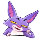 😏-Mr. Bat, Telegram Sticker