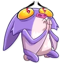 😩-Mr. Bat, Telegram Sticker