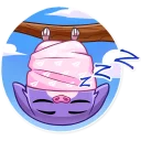 😴-Mr. Bat, Telegram Sticker