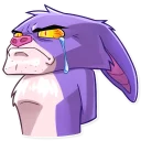 😢-Mr. Bat, Telegram Sticker