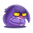 😔-Mr. Bat, Telegram Sticker