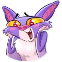 😃-Mr. Bat, Telegram Sticker