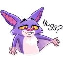👐-Mr. Bat, Telegram Sticker