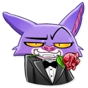 🌹-Mr. Bat, Telegram Sticker