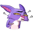 ❓-Mr. Bat, Telegram Sticker