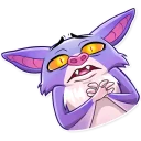 😨-Mr. Bat, Telegram Sticker