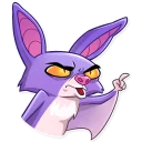 😡-Mr. Bat, Telegram Sticker