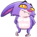 😊-Mr. Bat, Telegram Sticker