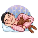 😴-Mr. Bean, Telegram Sticker