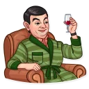 🍷-Mr. Bean, Telegram Sticker