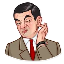 🤔-Mr. Bean, Telegram Sticker
