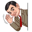 👋-Mr. Bean, Telegram Sticker