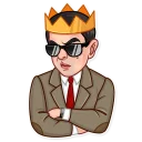 😎-Mr. Bean, Telegram Sticker
