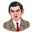 🤨-Mr. Bean, Telegram Sticker