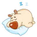 😴-Mr. Bear, Telegram Sticker