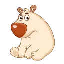 😒-Mr. Bear, Telegram Sticker