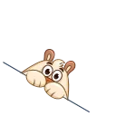 😨-Mr. Bear, Telegram Sticker