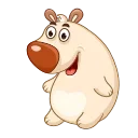 😍-Mr. Bear, Telegram Sticker