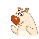 😘-Mr. Bear, Telegram Sticker