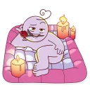 🌹-Mr. Blanket, Telegram Sticker