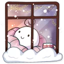 ❄-Mr. Blanket, Telegram Sticker